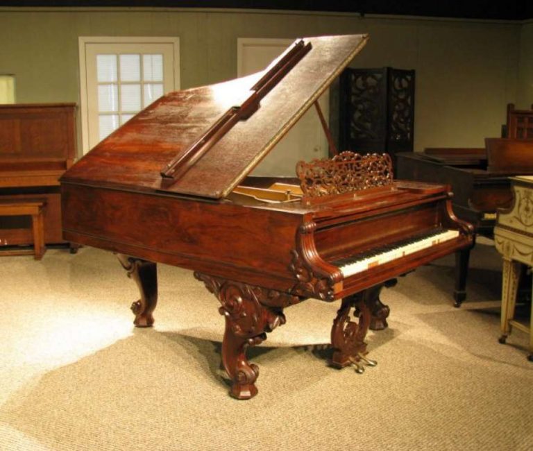 Knabe Victorian Parlor Grand Piano – Antique Piano Shop