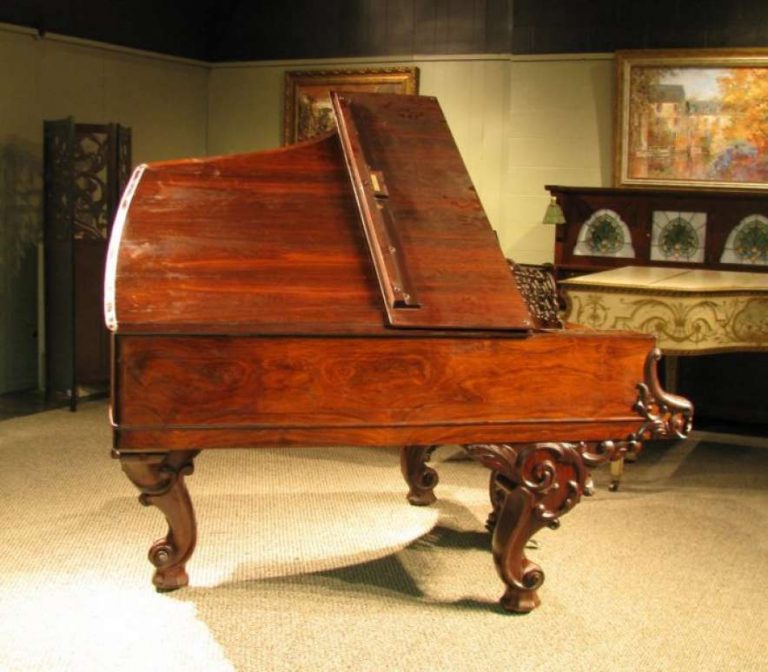 Knabe Victorian Parlor Grand Piano – Antique Piano Shop