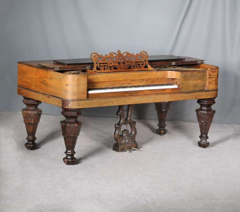 Knabe Empire Style Square Grand Piano – Antique Piano Shop