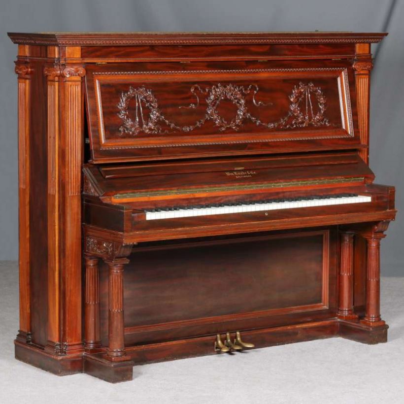 weber upright piano price