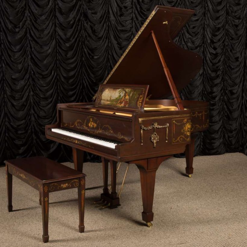 1929 schultz baby grand piano