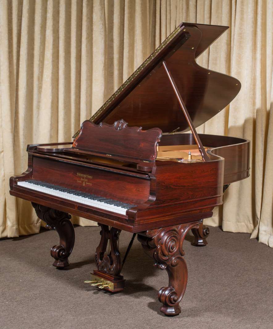 Steinway Sons Model B Rococo Style Grand Piano Antique Piano Shop