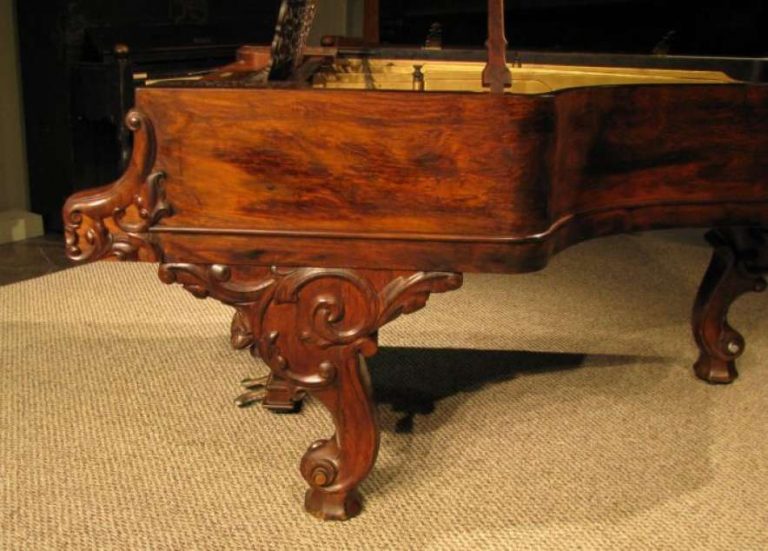 Knabe Victorian Parlor Grand Piano - Antique Piano Shop