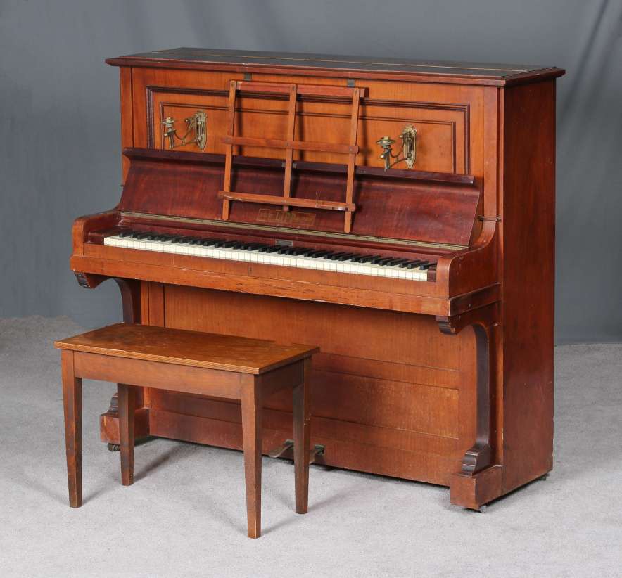 R. Lipps & Sohn Upright Piano - Antique Piano Shop