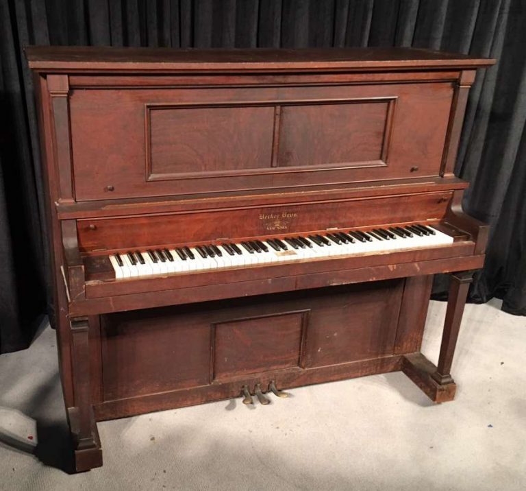 Becker Brothers Upright Player Piano – Antique Piano Shop