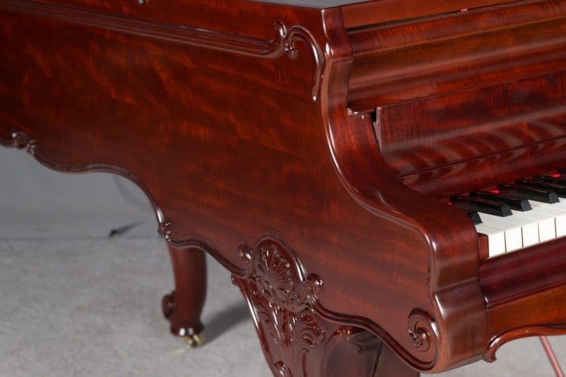 kranich and bach upright grand piano