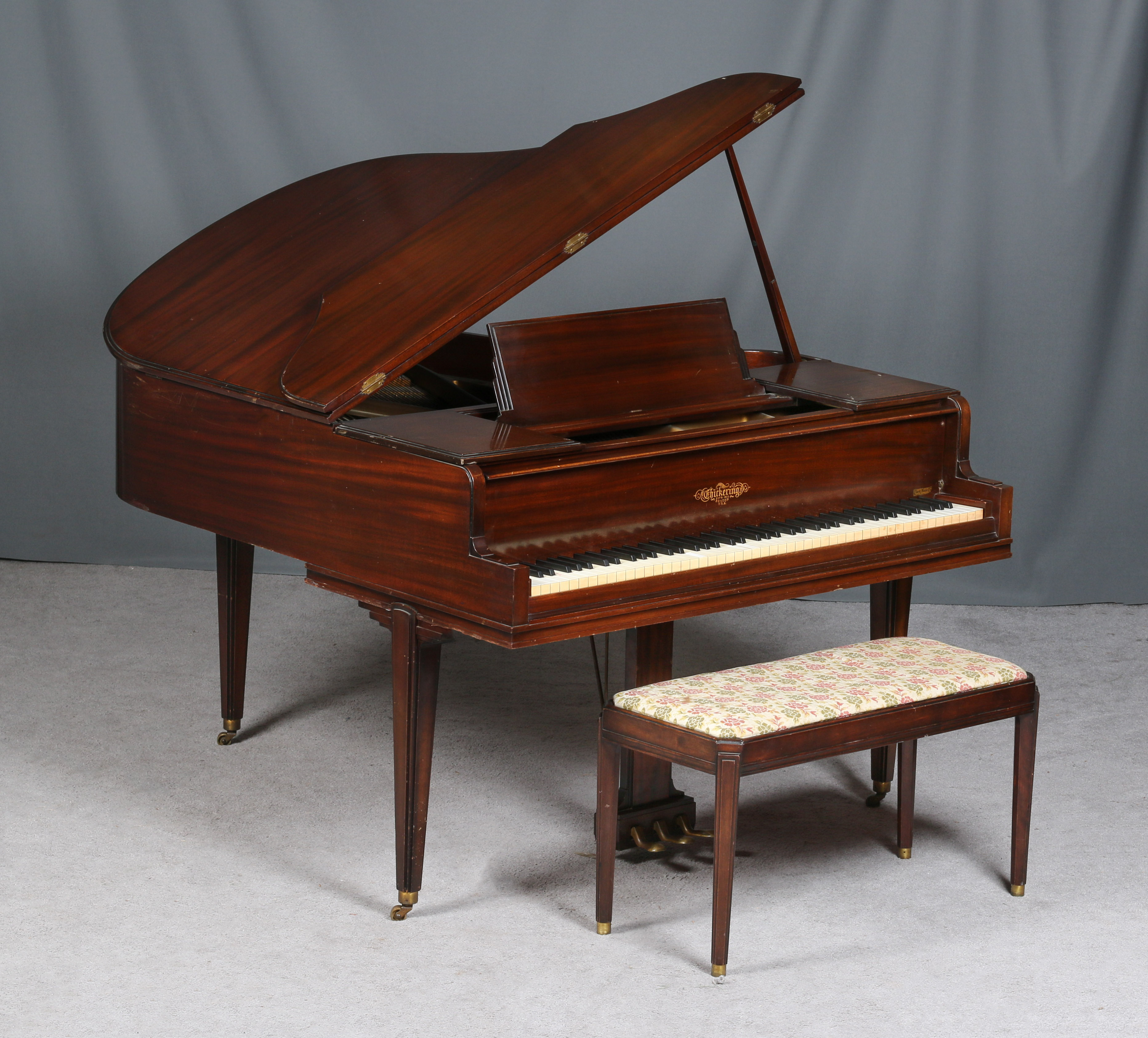 Vintage krakauer baby grand piano - adminfad