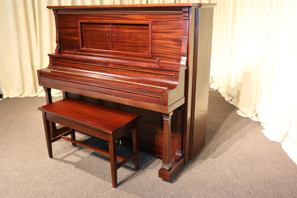 1910 Autopiano Upright Player Piano - Antique Piano Shop