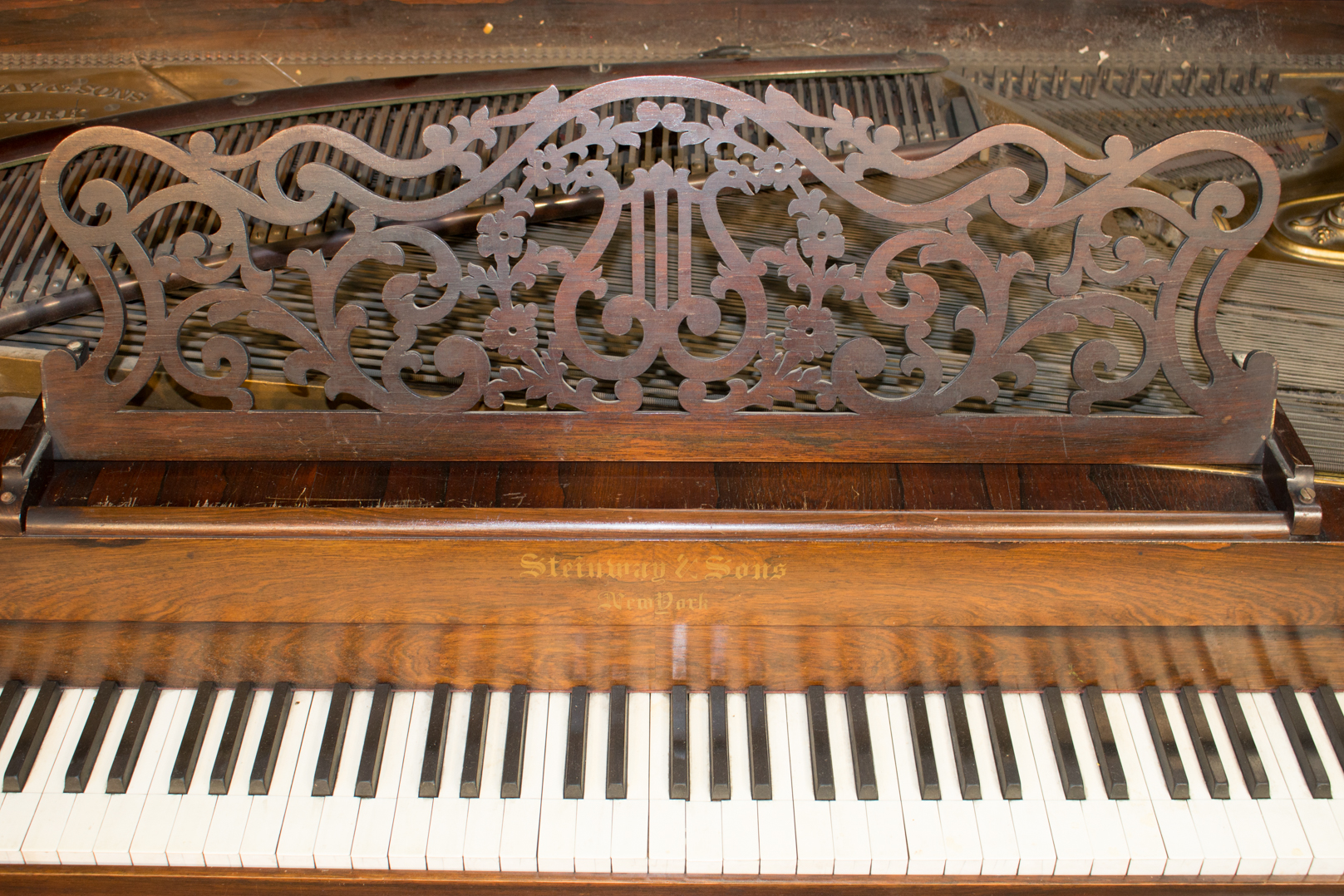 1861 Steinway & Sons Square Grand Piano - Antique Piano Shop