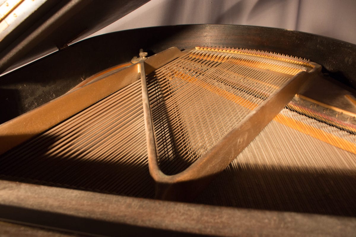 vintage krakauer baby grand piano