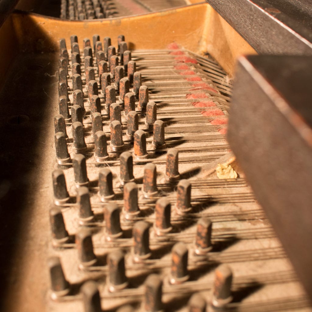 vintage krakauer baby grand piano