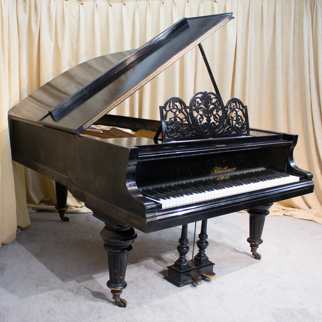 Bluthner Parlor Grand Piano - Antique Piano Shop