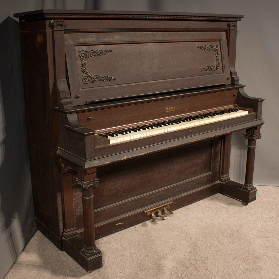 Starr Upright Grand Piano - AntiqueStarr Upright Grand Piano - Antique  