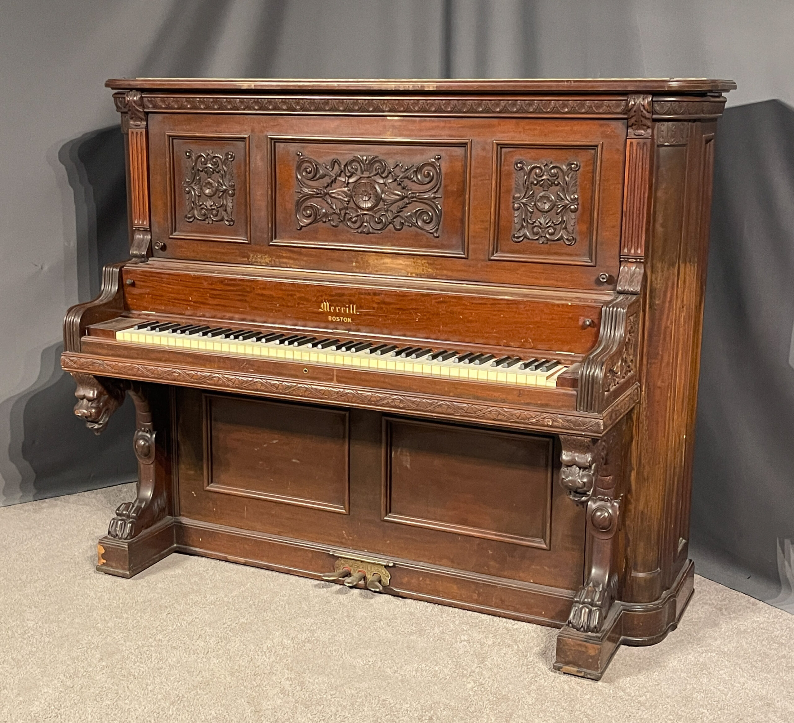 Merrill Victorian Upright PianoMerrill Victorian Upright Piano  